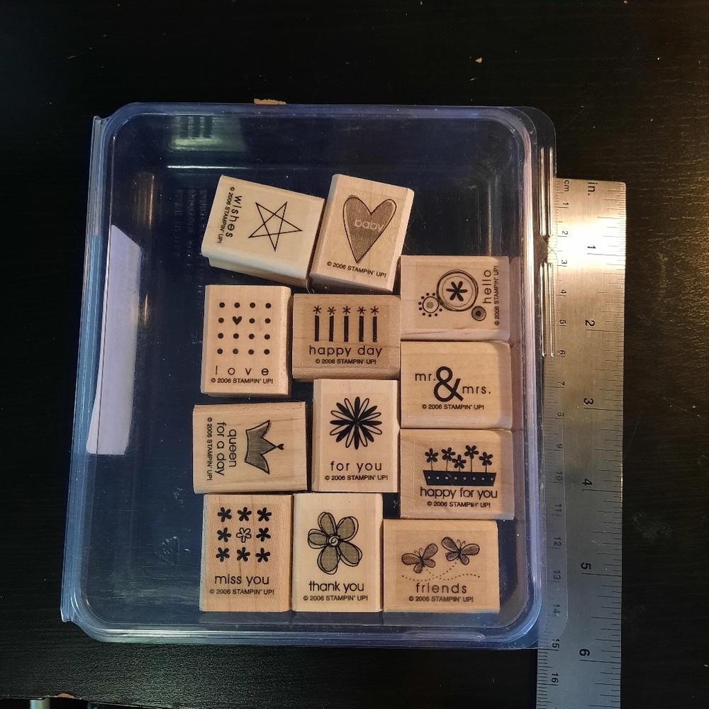 Taggers Dozen stamp set